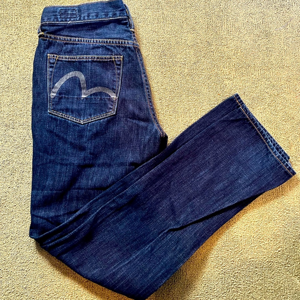 Y2K vintage Evisu designer jeans
